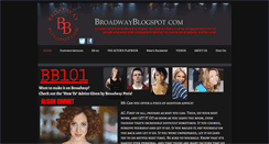 Desktop Screenshot of broadwayblogspot.com